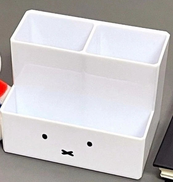 Simple Miffy Rabbit Sweet and Cute Creative Cartoon Pattern Plastic Pen Holder Desktop Fashionable Miscellaneous Storage Box