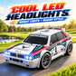 ZNLYRION RC Car Drifting Race Car 1:24 Scale 4 Wheel Drive 20km/h Adjustable High/Low Speed With Spare Drift Tires LED Headlight Taillight RC Toy For Boys Adult