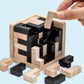 Impossible Wooden Puzzle IQ Puzzles for Adults Impossible JigSaw Puzzles Brain-teaser Ten Level Difficulty Tangram Board Games