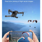 Brushless Motor Foldable Drone Optical Flow Drone 360° Rolling Trajectory Flight Headless Mode Speed Adjustment APP Control Drone