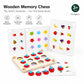 Memory Chess, Children's Educational Toys, Concentration Training, Thinking Logic Development, Montessori Education