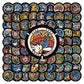 108pcs Kawaii Pikachu Pokemon Stickers Cute Eevee Cartoon Anime Decals Laptop Scrapbook Phone Classic Sticker Kids Toy