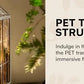 Robotime Garden Shed DIY Book Nook Kit with Furniture and LED Lamp 3D Puzzle Booknook Miniature House Model Kit for Adults