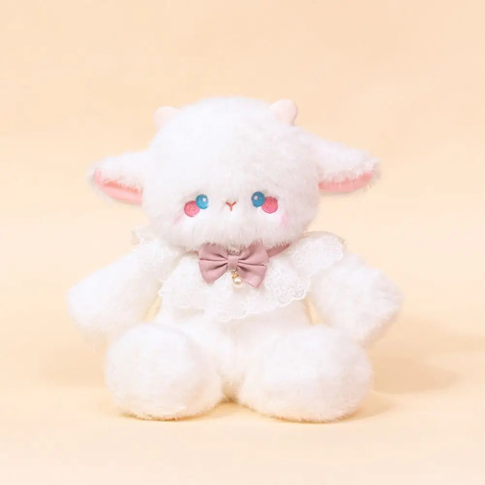 New Running Bear Plush Toys Cartoon Rabbit 40cm Stuffed Animal Stuffed with Bib Running Animal Kids