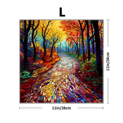 Forest Path Wooden Puzzle - Perfect Gift for Focused Training and Relaxation, Birthdays, Festivals, Natural Theme Puzzles | Exqu