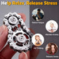 Metal Sprockets Flywheel Gear Fingertip Gyro Fidgeting Spinner Antistress Anxiety Bike Chains Spinner Fidget Toys for Adult Kids