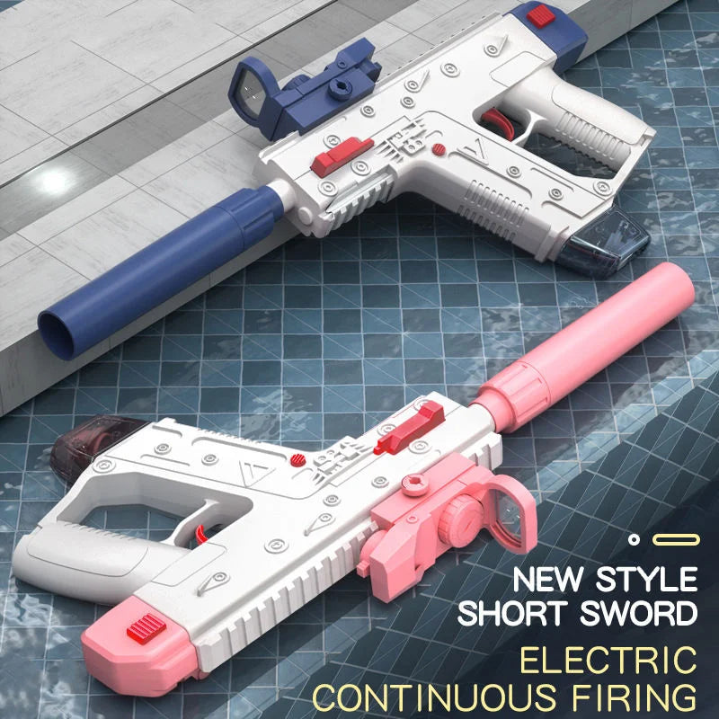 Electric Water Gun, Automatic Squirt Guns with Long Range with Large Capacity,  Water Blasters for Outdoor Summer