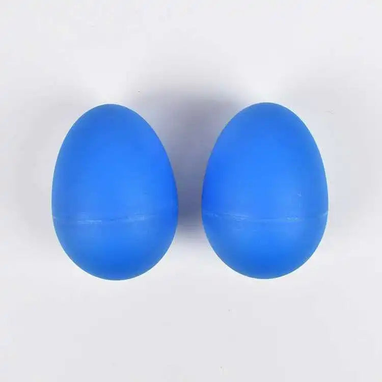 2PCS Plastic Egg Shakers Musical Instruments Easter Eggs Maracas Classroom Prize Kids Party Favors Stocking Stuffers Gifts