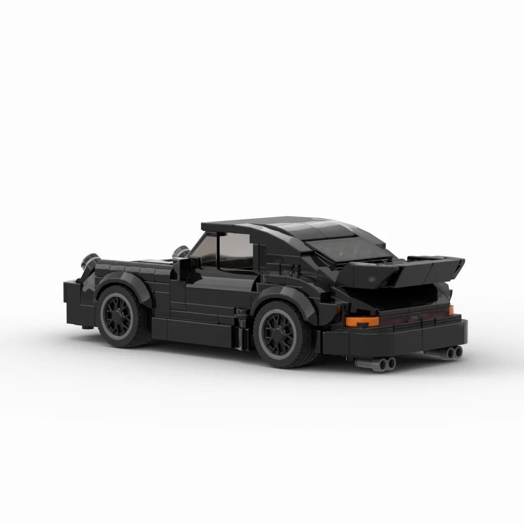 MOC-Black Bird (930)Turbo racing sports car Vehicle Racer Building Blocks Brick Creative Garage Toys