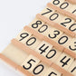 Children's Wooden Montessori Numbers 1-99 Learning Card Math Teaching Aid Preschool Children Early Education Educational Toys