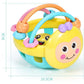 Baby Soft Teething Toys Newborn Early Educational Sensory Teether Rattle Touch Hand Grasping Ball Develop Infant Ball Game Toy