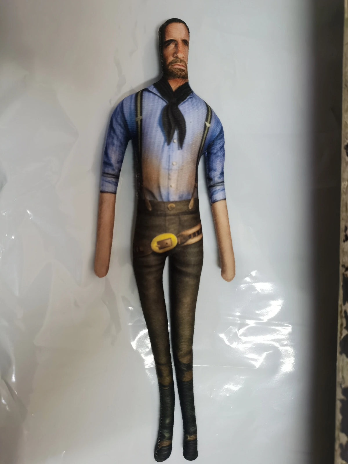 25cm Arthur Morgan & John Marston Poseable Doll, Red Dead Redemption 2 Abstract Collectible Plush Toy Merchandise
