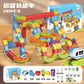 Popular toy Children' Anti-Gravity Magnetic Attraction Track Train Set Changeable Magic Rail Car Electric Toy Play Vehicle Model