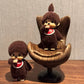 In Stock Mengqiqi Flocking Doll Handmade Blind Box Cute Desktop Decoration Toy Fans' Favorite Items Children'S Festival Gifts