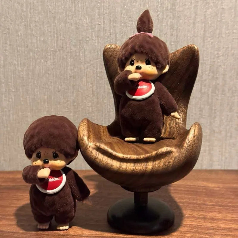 In Stock Mengqiqi Flocking Doll Handmade Blind Box Cute Desktop Decoration Toy Fans' Favorite Items Children'S Festival Gifts