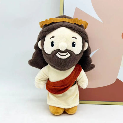 Latest Jesus Cotton Doll Kawaii Stuffed Plush Toy Handmade Cartoon Anime Cute Children's Birthday Gift Fun Doll