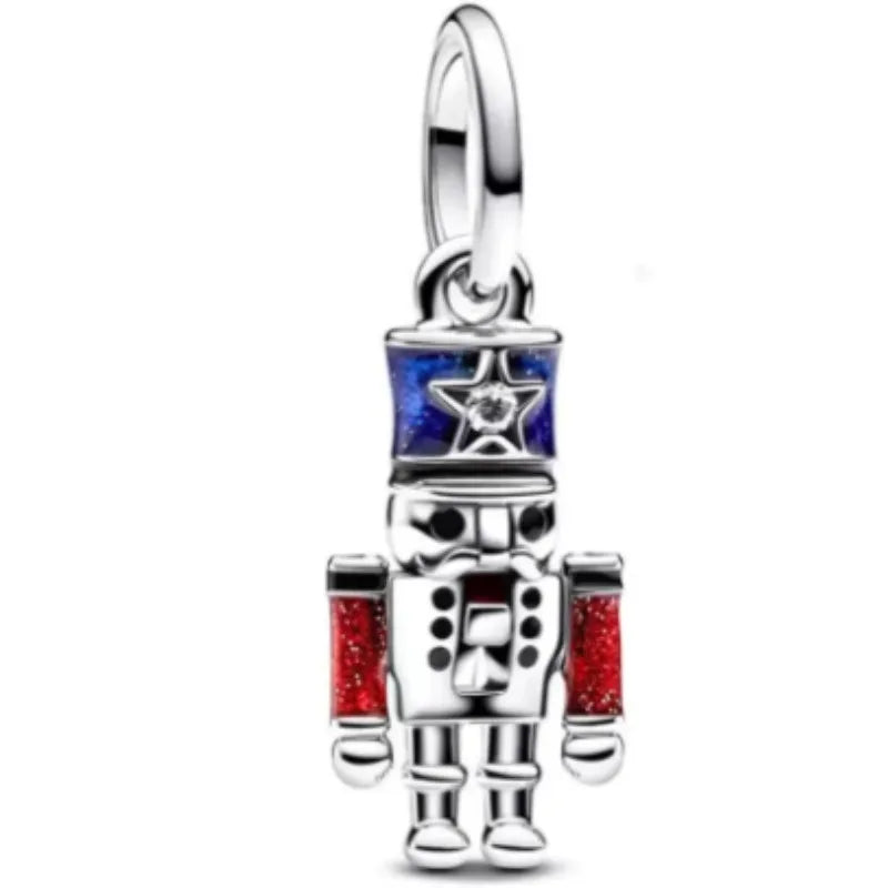 New Red Monster Flower Charm Bracelet 925 Sterling Silver Beaded DIY 2026 Trendy Fine Jewelry Adjustable Hypoallergenic