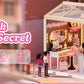 Rolife Super Creator Serious DIY Miniature House Kit Mini Dollhouse Model Building Kit with LED Light Home Decor(DW026/27/28)