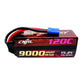 CNHL 2S 3S 4S Lihv Battery 7.6V 11.4V 15.2V 8200mAh 9000mAh 120C HV HardCase With EC5 Plug For RC Car Boat Airplane Truck Truggy
