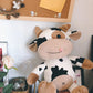 Cute Milk Cow Plush Toy Animal Stuffed Doll Festival Present Birthday Gift Home Decoration  Stuffed Plush Animals Toys For Boys