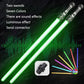 Children Colorful Glowing Sword Toys Laser Sword Lightsaber Red and Blue Double Saber Telescopic Music Cosplay Cool Flashing Toy