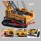Engineering Diecast Crane Bulldozer Excavator Vehicle Construction Alloy+Plastic Tractor Inertial Model Toys for Children Boys