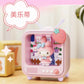 kawaii Sanrio Character TV Channel Series Luminous Night Light Toys Anime Kuromi Cinnamoroll HelloKitty Girls Desktop Ornaments