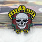 Rock Band Skull Brooch, Halloween Horror Cosplay Costume Accessories, Decorative Accessories, Rose Brooch