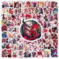 100pcs Cartoon Hazbin Hotel‌ Anime Stickers for DIY Scrapbooking Stationery Handbook Phone Water Cup Luggage Waterproof Sticker