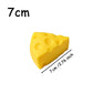 5/6/7CM Jumbo Cheese Cube Stress Ball Shapeable Squeeze Decor Non-Bounce or Bounce ASMR Sensory Anti-Stress Relief Squishy Toy