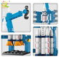 HUIQIBAO Mini Space Aviation Manned Rocket Model Building Blocks City Aerospace Bricks Children Construction Toys for Kids