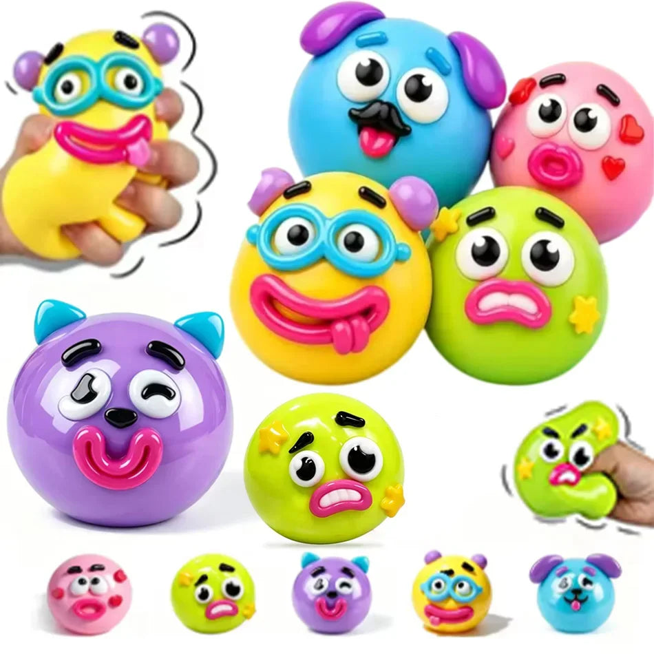 2026 NEW Smushers Squishy, Curiosities Dog Face Swap Squishy Toys, Soft Moldable Cute Slow Rise Squeeze Toy Adult Gifts Fun Toy