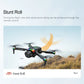 Folding Portable RC Drone Brushless Motor Screen Remote Control WiFi Low Latency Transmission Dual Camera 90° Wide Angle LED Rolling Light Outdoor Aerial Drone
