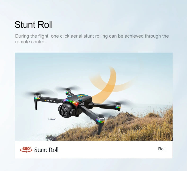 Outdoor Aerial Drone Electric Dual Camera 90° 120° Wide Angle HDR Video Gesture Photo Video Dual Camera Switch HD Large Screen RC Drone