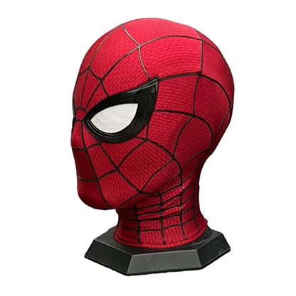 Stock Spiderman Brand New Day Adult Cosplay Mask With Magnetic Back Cover 3d Webbing Strips Resin Faceshell Cosplay Helmet Toys
