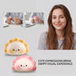 Cute Dumpling Squishies Slow Rising Fidget Sensory Toy Kawaii Steam Bun Stress Relief Squeeze Toy for Kids Adults Gift