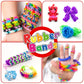 12 Grid/24 Grid/40 Rubber Bands Bracelet Kit Rubber Band Filling Loom Kit Weaving DIY Craft Gift Loom Kit Toys for Girls