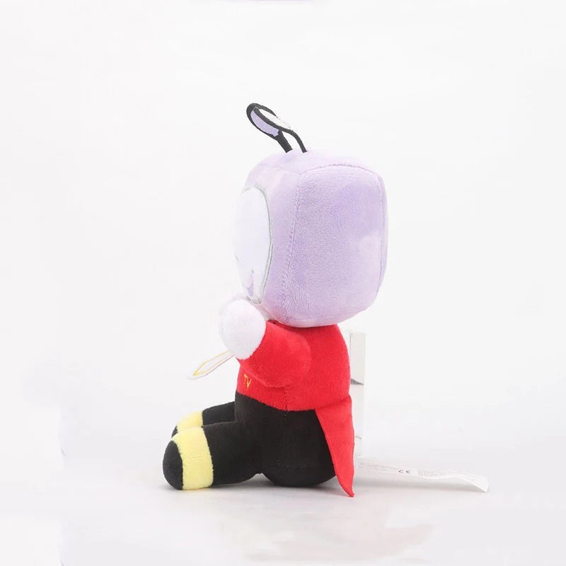 22cm Unique Design 90 Degrees Rotate Anime Game Tenna Character Deltarune Plush Toy Cute Cartoon Television TV Fans Plushie Doll