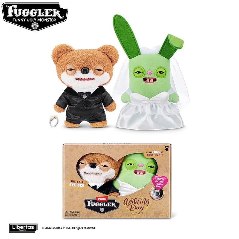 Original Fuggler Fugg Love Plush Toys Fugglers Funny Ugly Monsters Fuggs Bouquets Filling Plushies Dolls Valentine's Day Gifts