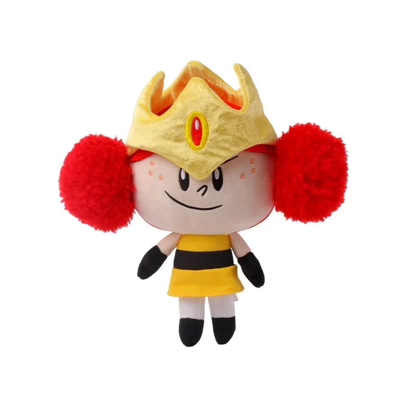 New 25cm Soft and Cuddly Stuffed Dolls of The Powerpuff Girls Movie Villains Princess Morbucks and Mojo Jojo