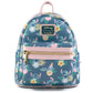 Princess Series Backpack Belle/Ariel/Snow White/Cinderella Stained Glass Portrait Mini Backpack Womens Bag Wallet