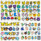 Hot 9-47pcs Pocket Monster Shoes Charms PVC Cartoon Shoe Decoration Accessories Clog Sandals Buckle Friends Gift Fast Delievery