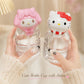 Genuine Sanrio Straw Bottle Cap for Women My Melody Hello Kitty Cute Cartoon Drink Lid for Water Bottles Gifts