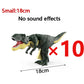 Press Bite Roaring Dinosaur Toy, Electronic T-Rex with Shaking Head & Sound Effects, Interactive Tyrannosaurus Rex Gift for Kids
