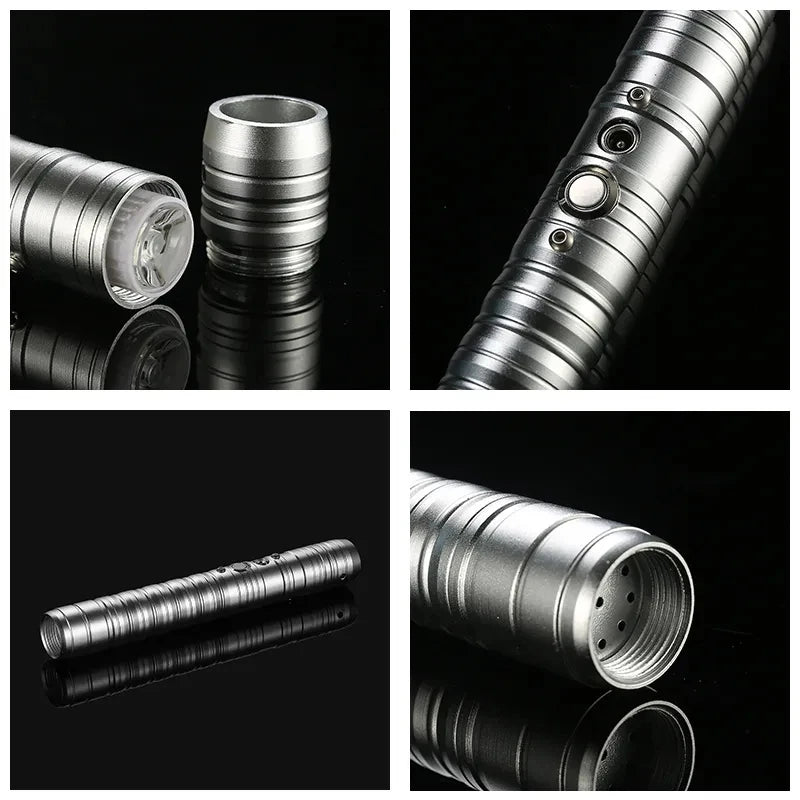 RGB Metal Lightsaber Cosplay Light Saber Sword Sabre De Luz Kpop Lightstick Espada Rave Toys Flashing