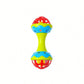1pc random color Toddler Double-headed Hand Rattles Soothing Hand Grip Rattles Toys Baby Rattle Baby Nibbling Toys Baby Toys 0 -