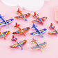10pcs/bag DIY Gliders Planes Foam Assemble Airplane Toys Kids Birthday Gifts Party Favors Children School Prizes Goodie Fillers