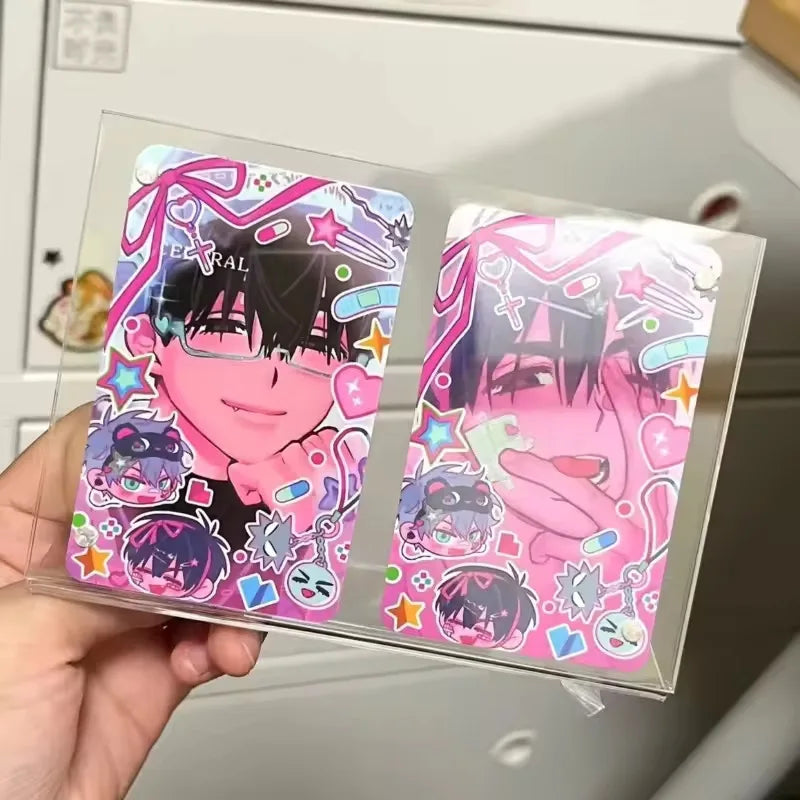 55pcs Anime Alien Stage 3inch Till Ivan Small Card Photo Cards for Girls Friends Gift DIY Postcard Bookmark Anime Accessories