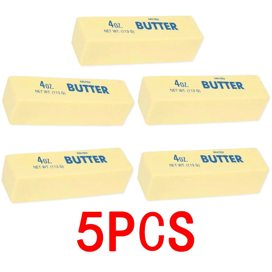 1-5PCS Soft Butter Sticks Soft And Of Cream-Flavored Model For Play And Sensory Entertainment Model Slow Rising Squeeze Toy