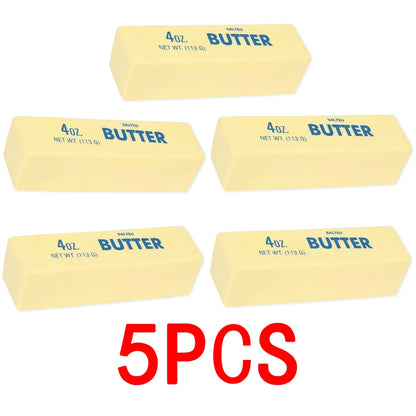 1-5PCS Soft Butter Sticks Soft And Of Cream-Flavored Model For Play And Sensory Entertainment Model Slow Rising Squeeze Toy